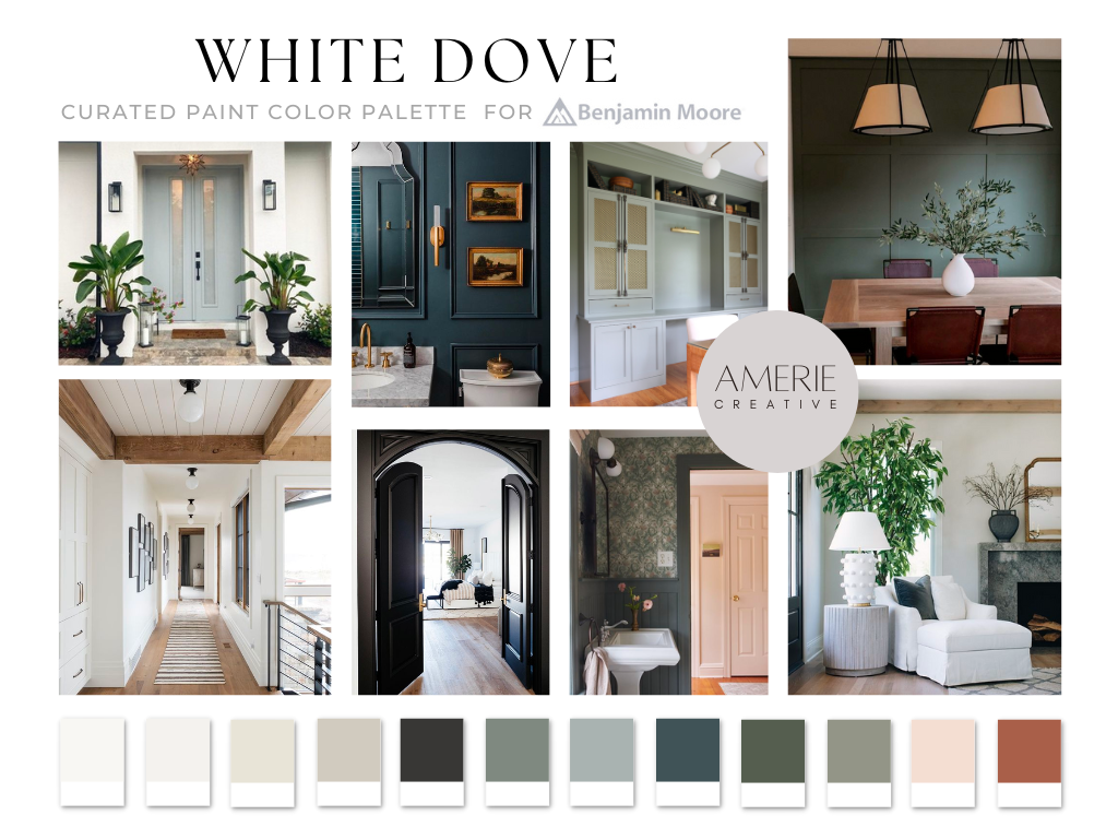 Benjamin Moore Whole House Color Palette Our Home's Paint Colors And